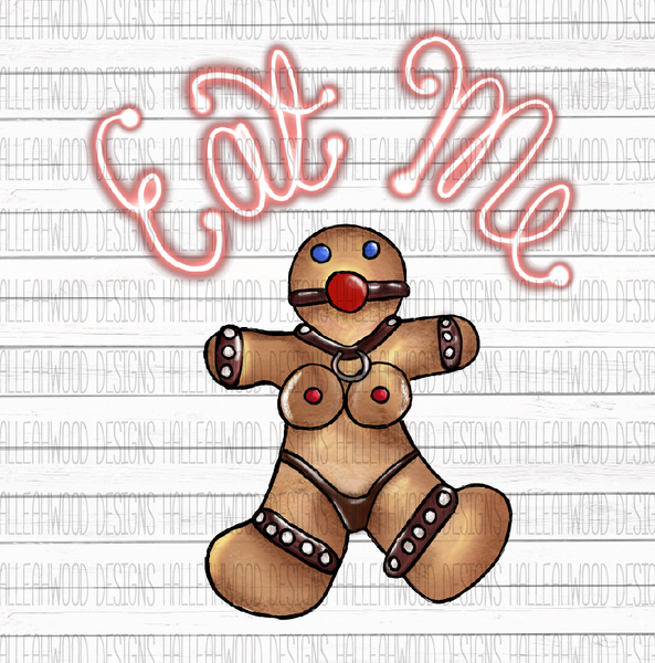NSFW- Naughty Gingerbread Girl Eat Me