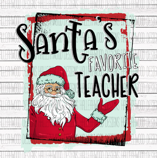 Santa's Favorite Teacher