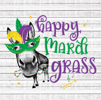 Donkey- Mardi Grass