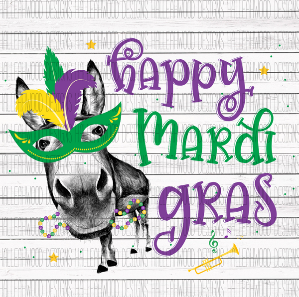 Donkey- Mardi Gras