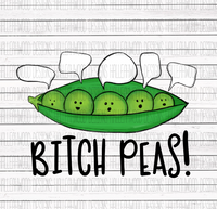 NSFW- Bitch Peas Blank
