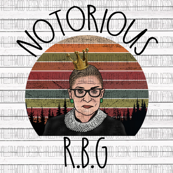 Notorious RBG- Ruth Bader Ginsburg- Background
