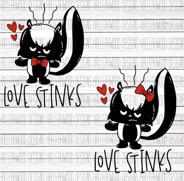 Love Stinks- Skunk Boy and Girl