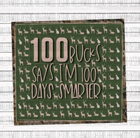 100 days of school- Bucks