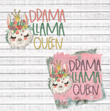 Spring- Drama Llama Queen