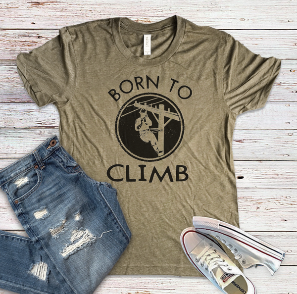 MEN- Lineman- Born to Climb
