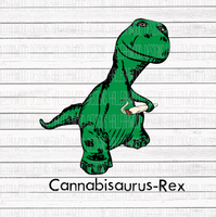 NSFW- Cannabisaurus-Rex Dinosaur