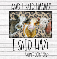 I said Hay- Cows- Hay-bales- Bundle