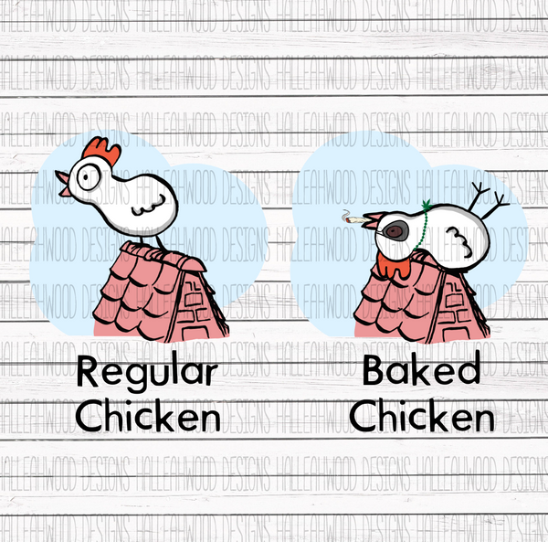 NSFW- Regular VS Baked Chicken