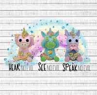 Unicorn- Hear, See, Speak No Evil