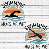 Swimming Makes me Wet