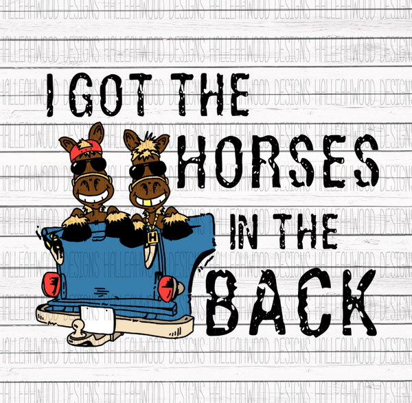 Horses in the Back- Boy Version