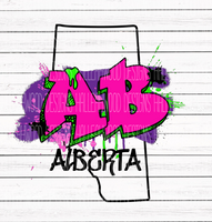 Alberta Canada Graffiti