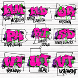 Graffiti States- ALL 50 STATES BUNDLE