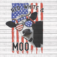 Red, White and Moo