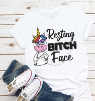Resting Bitch Face- Unicorn