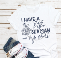 NSFW- Little Seaman on my Shirt