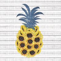 Sunflower Pineapple Denim