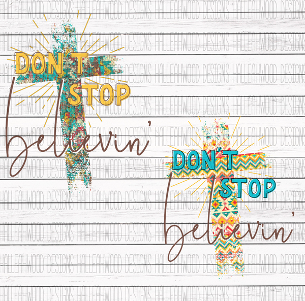 Don't Stop Believin- Cross- Version 2