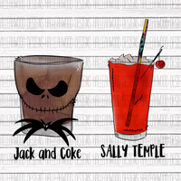 Celebrity Drink- Jack and Coke and Sally Temple