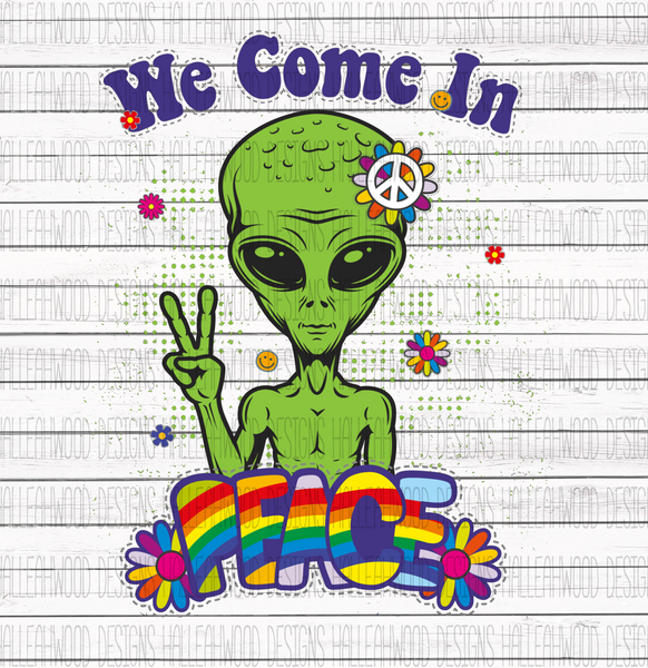 Area 51- We Come in Peace- Alien