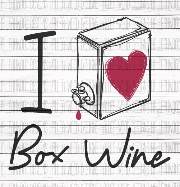 I Heart Box Wine