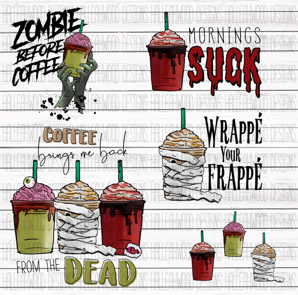 Halloween Coffee Drinks- Bundle