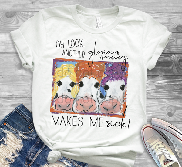 Hocus Pocus Inspired- Glorious Morning- Cows