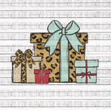 Christmas Presents- Leopard and Mint
