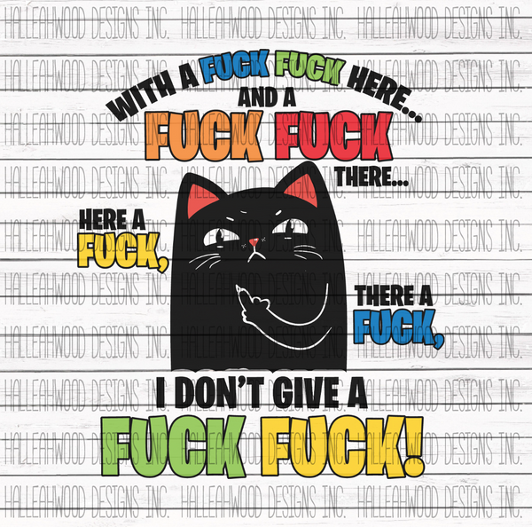 Fuck Fuck Here- Cat