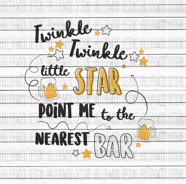 Twinkle Twinkle Little Star- Bar