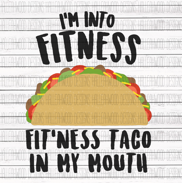 Fitness Taco Colorful