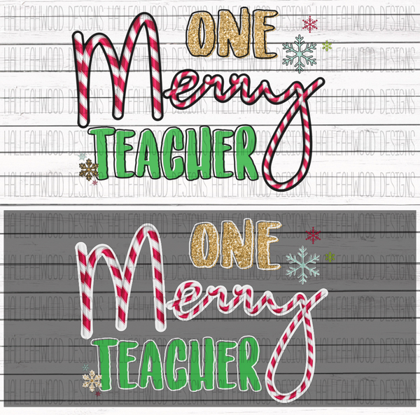 One Merry Teacher
