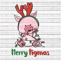 Merry Pigmas- Piglet- Christmas
