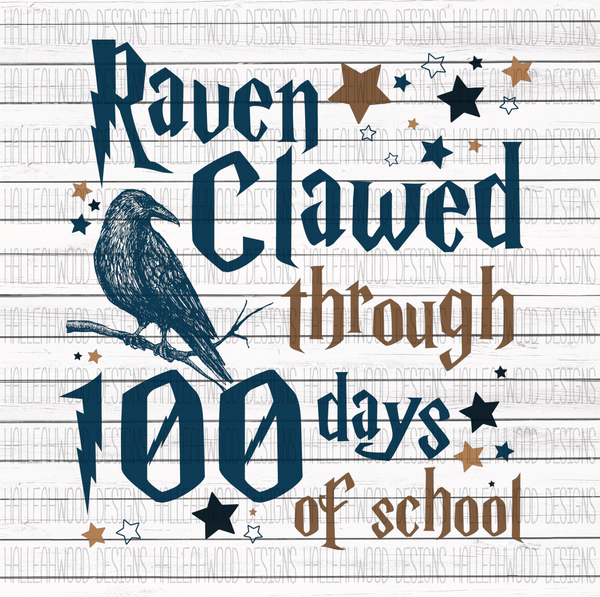 100 days of school- Ravenclaw